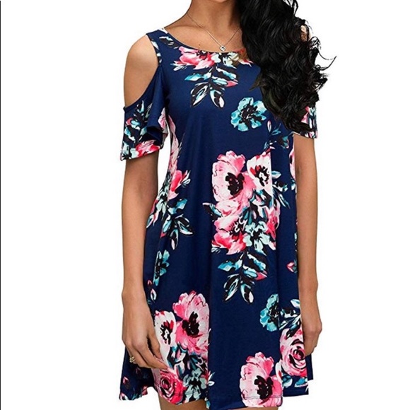 NWT Floral Dress - Picture 3 of 4